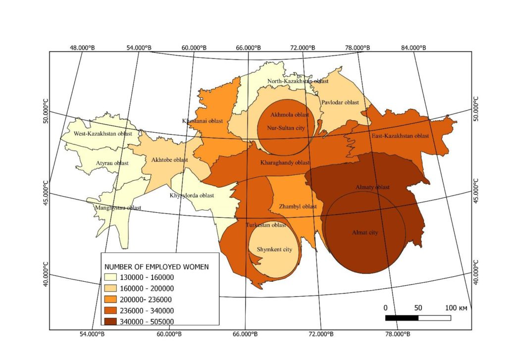 Статистика на карте РК